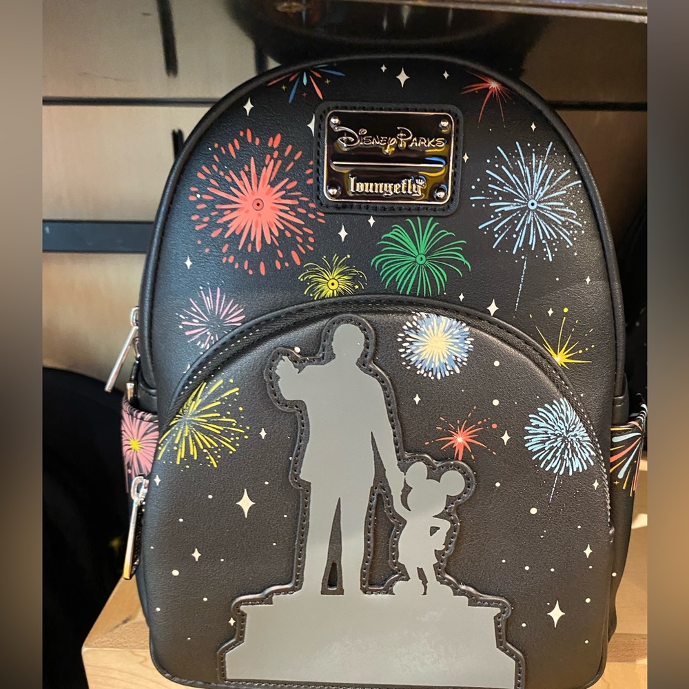 Disney 100 Walt Disney Backpack Loungefly Light Up bnwt